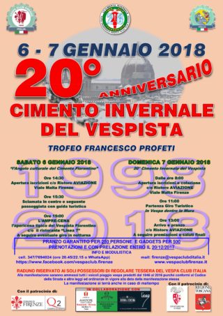 volantino 20° Cimento - programmi finale