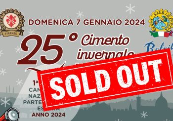 25° CIMENTO INVERNALE DEL VESPISTA – 1° Tappa Campionato Nazionale – Domenica 7 Gennaio 2024