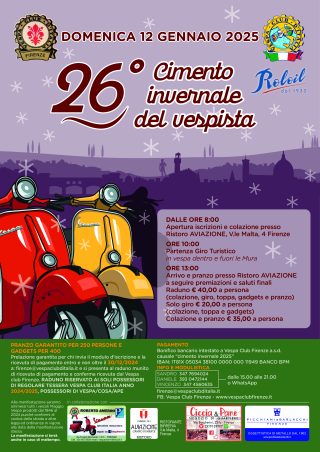 Vespa Club Cimento 2025